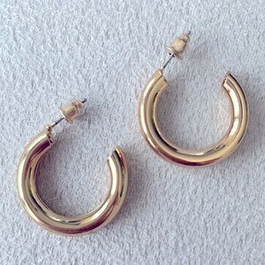 Small thick open hoop